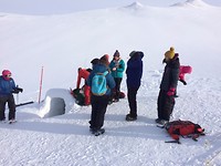 Entrance of the ice cave