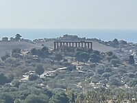 De vallei der tempels in Agrigento