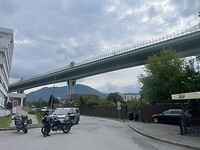 Indrukwekkende viaduct in Provazka Bystrica Slovakije
