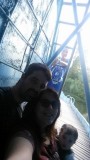 familie foto in de blue whale
