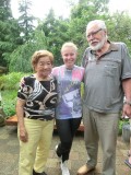 met mijn lieve extra opa en oma