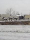 kunst in de sneeuw in tulsa