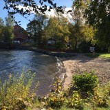 Åmål ligt aan het grootste meer van Zweden