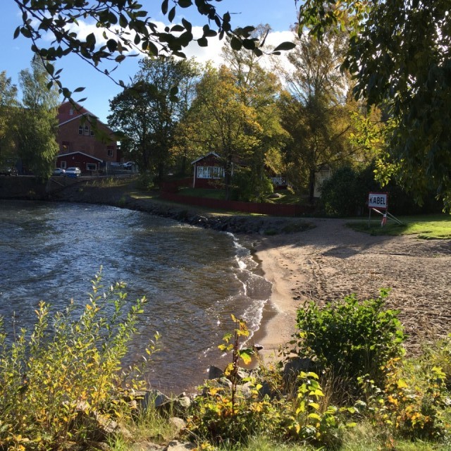 Åmål ligt aan het grootste meer van Zweden