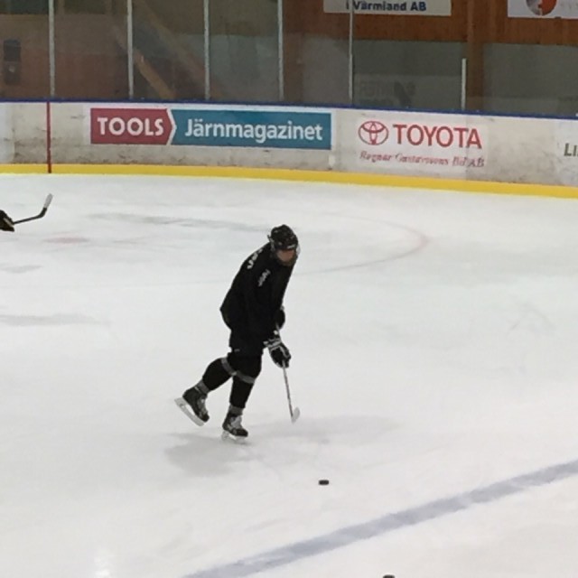 De 1e training in Åmål