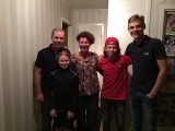 Samen met het gastgezin
