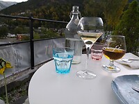 Voor het eerst uit eten in de vakantie