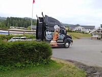 Mooie Volvo op de camping