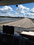 Brug naar het eiland Torsö