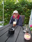 Rien aan zijn favoriete (vakantie) drankje