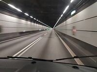 Tunnel naar Oresundbrug Zweden