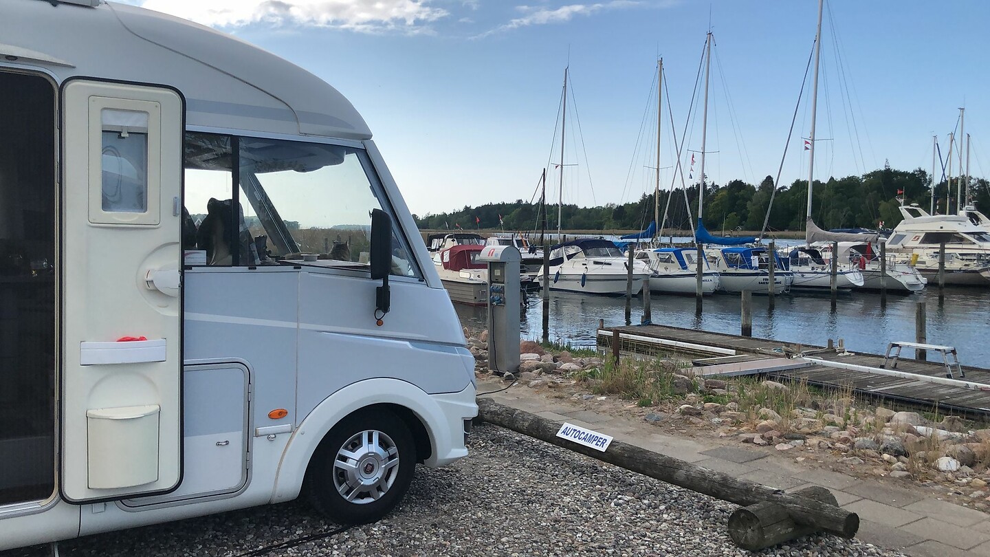 Dag 2 - in de jachthaven van Sakskøbing