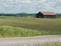 Schuur, veld