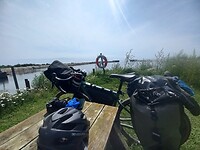 Tussenstop bij haventje