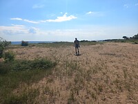Kust wandeling