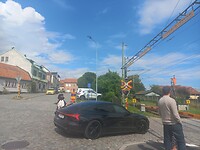 Wachten op de trein