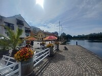 Langs het Trollhättan kanaal