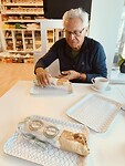 Bouke aan de falafal