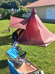 Tent weer op