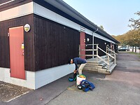 Laatste dingen de bus in