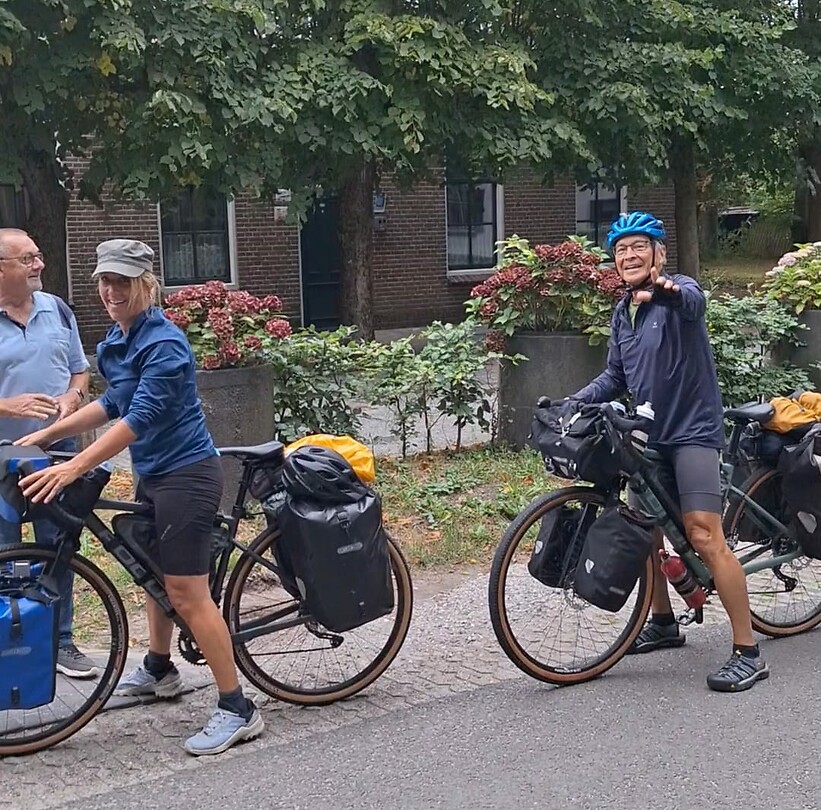 Aankomst in Eesveen