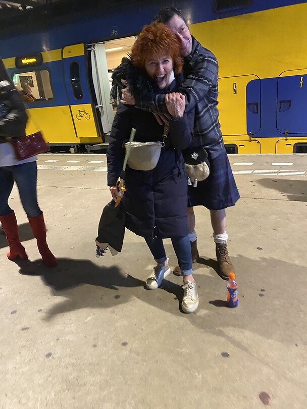 Verdwaalde Schotse supporter 24 uur na Nederland Schotland