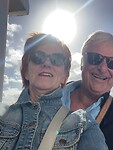 Wind op de veerboot