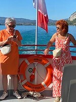 Toch even kijken of die schipper wel de goede kant op vaart