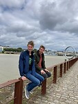 Donkere luchten en een stevige wind deze zomervakantie