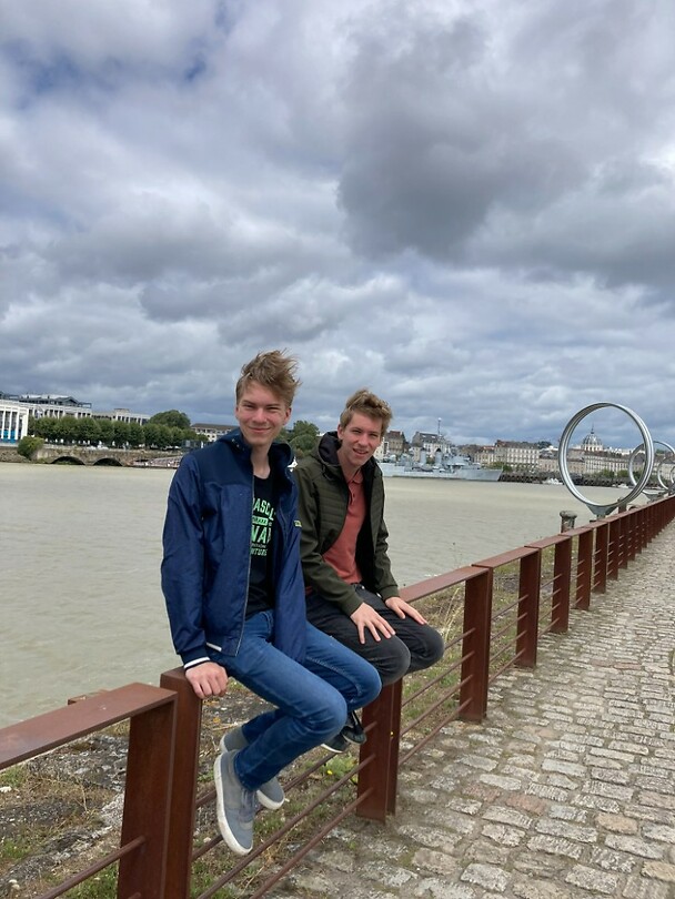 Donkere luchten en een stevige wind deze zomervakantie