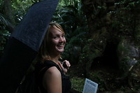 Fotomodel Anke Tine, in Opotiki, the place to be