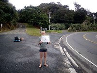 Liftend naar New Plymouth