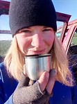 Koffie om warm te blijven in de ochtendkou