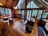 Boomhut binnenkant