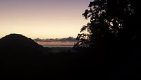 Zonsopkomst in het oerwoud (geluid aan)