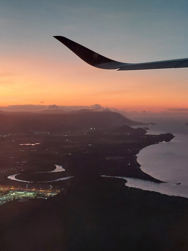 Vertrek Cairns