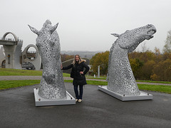 Paardenkoppen bij Falkirk Wheel