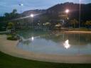 Lagoon at night