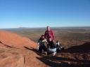 De 3 helden op de Uluru