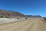 Nog een laatste gravelweg in Namibië