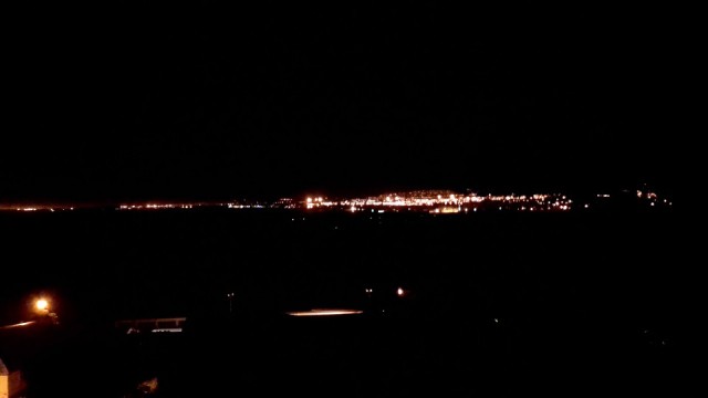 lichtjes aan False Bay