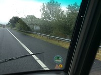 We verlaten Groningen om Duitsland in te rijden