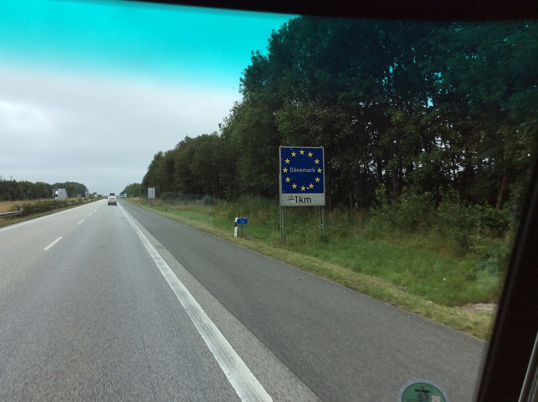 Passeren grens Duitsland/Denemarken