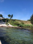 Waterkant bij de camping