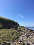 Rondom het eiland gewandeld