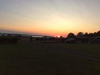 Uitzicht later op de avond
