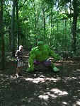 Nog een sculptuur, de Hulk