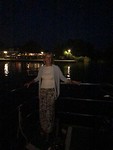 Met het pontje terug naar de camping
