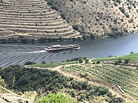 Overzicht op rivier de Douro