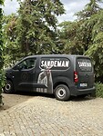Sandeman auto met de bekende cape